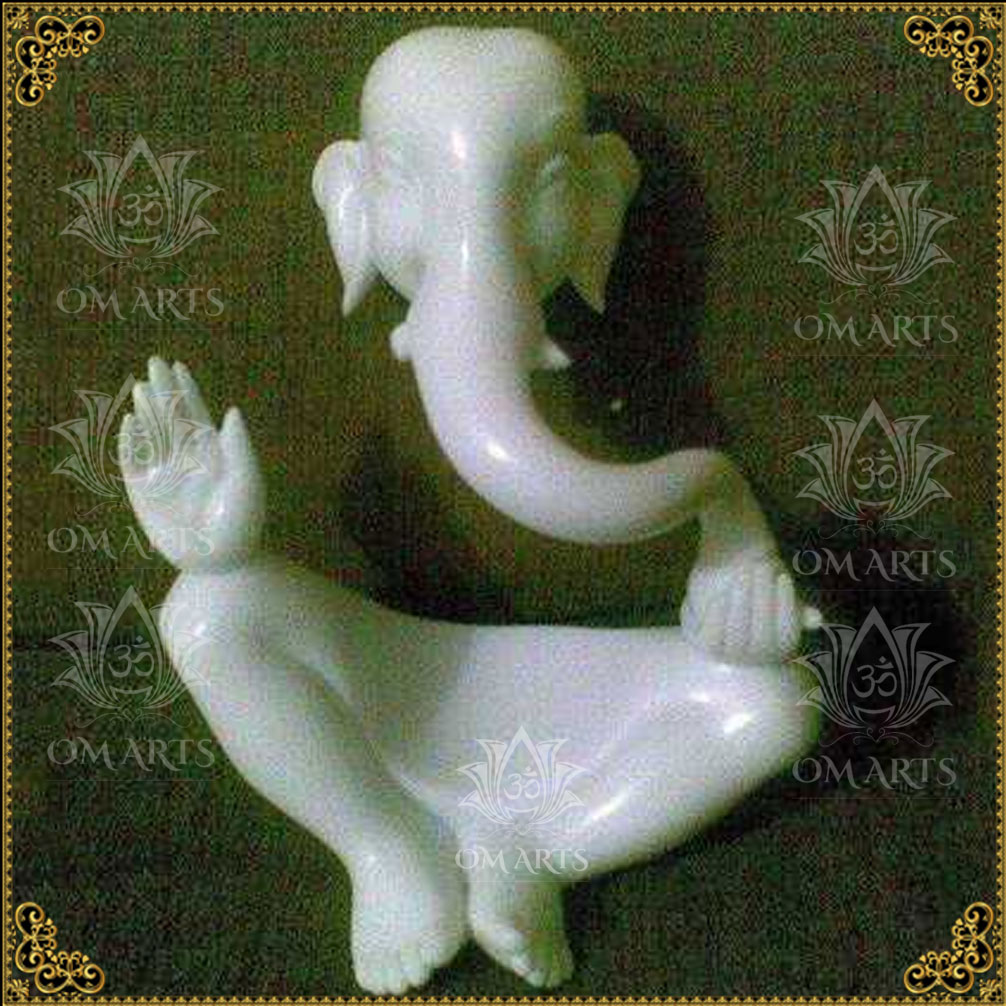 Marble Decorative Ganpati Statue