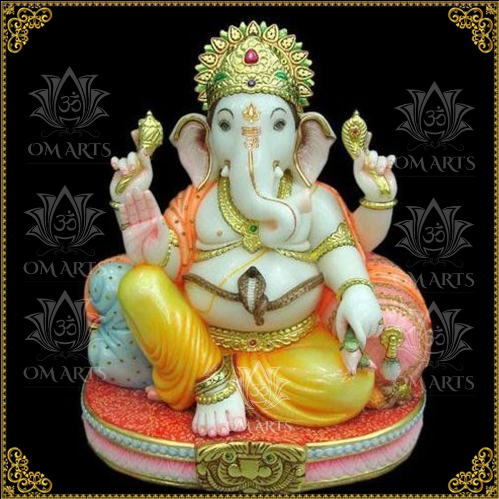 Marble Ganesha Moorti