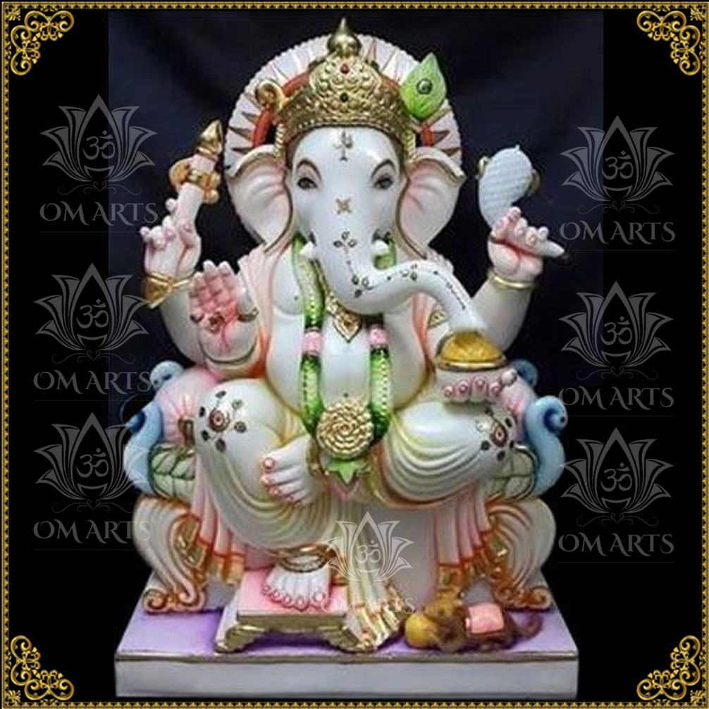 Marble Lord Ganesha Statue